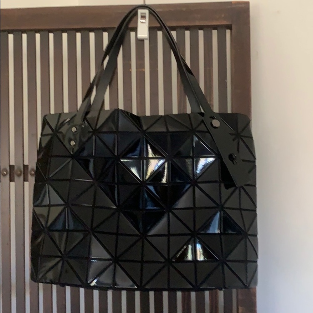 Issey Miyake BaoBao small black rock tote - Picture 2 of 8